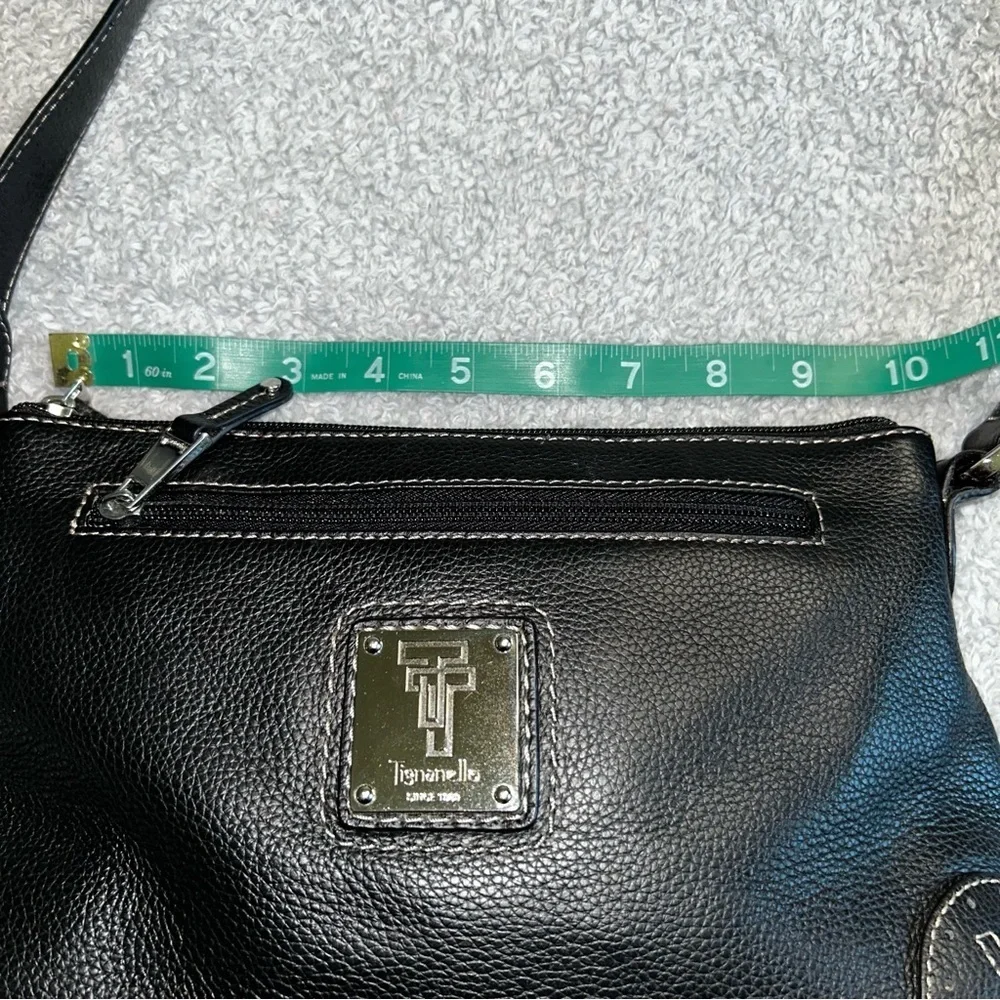 Black Leather Shoulder Bag